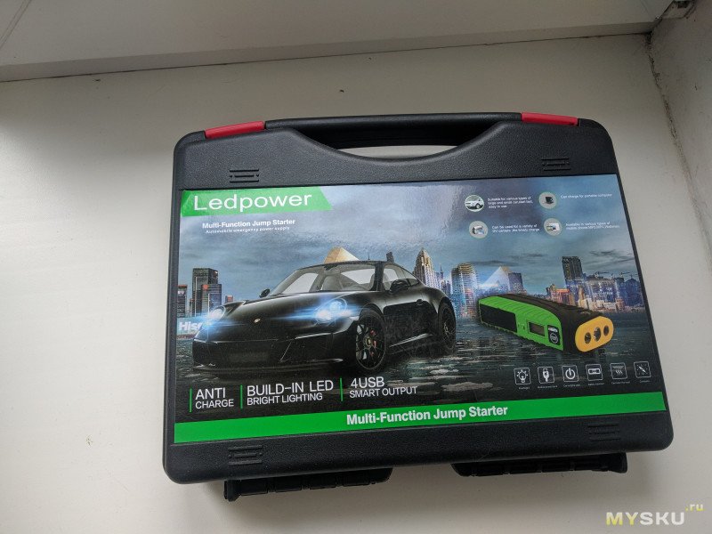Автомобильный Jump Starter на 20000 mAh