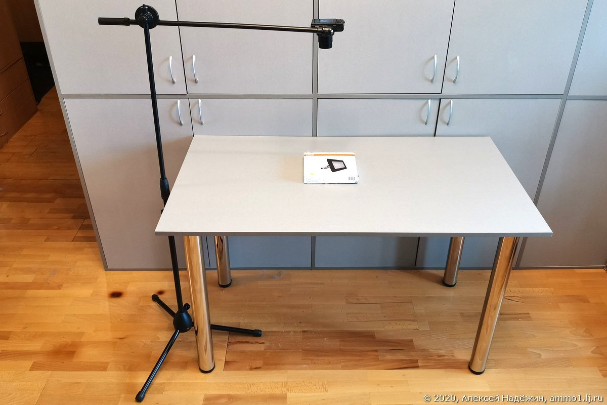 Фотоштатив из микрофонной стойки