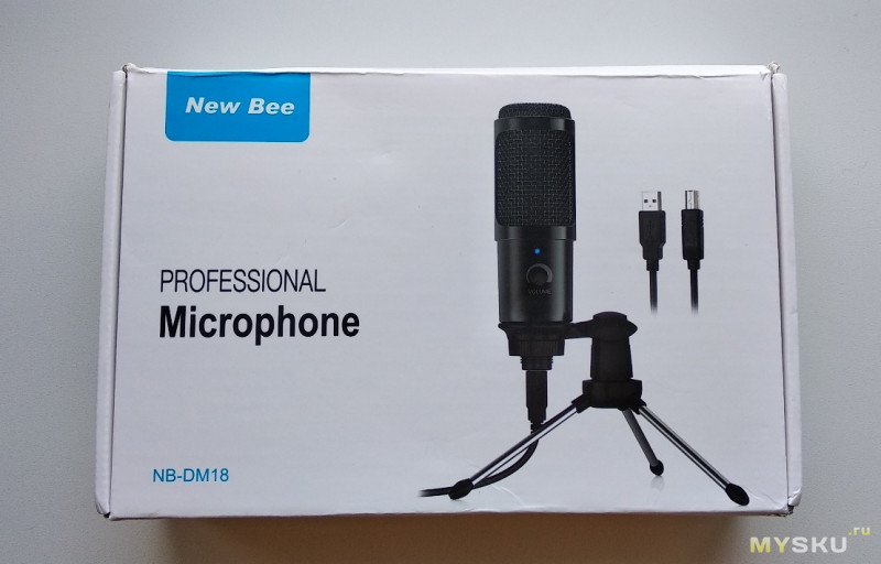 Конденсаторный микрофон New Bee NB-DM18.