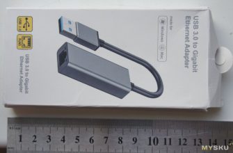 CABLETIME USB 3.0 Ethernet 1000Mbps адаптер - ASIX AX88179, под Win, Mac, Android,  Nintendo Switch