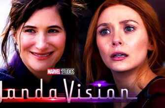 Утечка. Агата Харкнесс на кадре 8 серии «ВандаВижен»