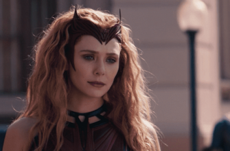 Финал «ВандаВижен» показал костюм Алой ведьмы