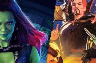 Слитые изображения «Что, если...?» от Marvel показали Гамору в образе Таноса