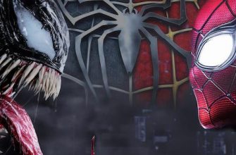 Веном против Человека-паука Эндрю Гарфилда на постере от фаната