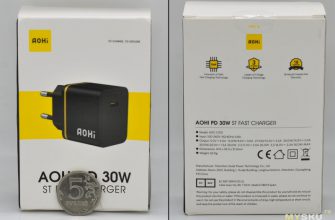 Компактное зарядное устройство AOHi AOC-C015 PD 30W