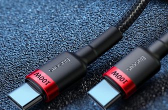 Кабель Baseus USB Type С 1 м 100 Вт за $3.07