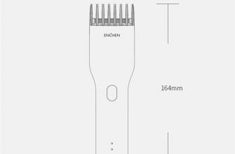 Аккумуляторная машинка для стрижки волос Enchen Boost за 10.20$
