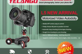 Слайдер/тележка для камеры AutoDolly Yelangu L4X (42.23$)
