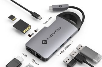 USB-концентратор NOVOO 8-в-1 Type-C на HDMI за 2528 руб